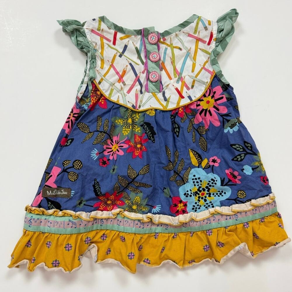 Matilda Jane Choose Your Own Path Flying Colors Tunic Top - Picture 4 of 4